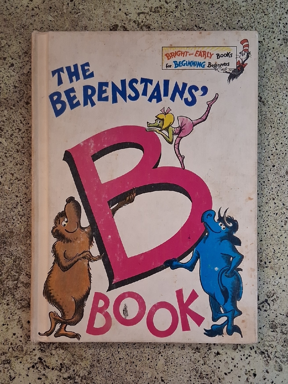 Berestains' B Book Dr Seuss Bright And Early Vintage Children's Picture